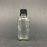 JUNİBELİW 12 Adet JUNİBELİW 30 Ml Cam Şişe Küçük Plastik Kapak Oda Kokusu Şişesi 12X30 Ml