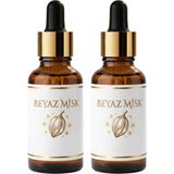 JUNIBELIW 2li Set Uçucu Koku Yağı Difüzör Kurutma Topu Buhurdanlık Yağı Beyaz Misk Beyaz Misk 2X10ML