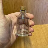 JUNİBELİW 4lü Mantar Tıpalı Cam Şişe Oda Kokusu Şişesi 50ml Çok Amaçlı 4x50ml