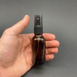 JUNİBELİW 5 Adet Çok Amaçlı Amber 30ML Sprey Fısfıs Kolonya Dezenfektan Cam Şişe Fıs Fıs 5X30ML