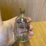 JUNİBELİW 5 adet Mantar Tıpalı Cam Şişe Oda Kokusu Şişesi 100ml Çok Amaçlı 5x100ml
