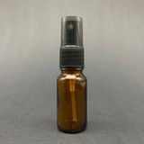 JUNİBELİW 8 Adet Çok Amaçlı Amber 10ml Sprey Fısfıs Kolonya Dezenfektan Cam Şişe Fıs Fıs 8X10ML