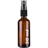 JUNİBELİW 8 Adet Çok Amaçlı Amber 30ML Sprey Fısfıs Kolonya Dezenfektan Cam Şişe 8X30ML