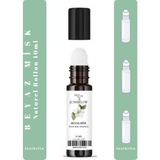 JUNIBELIW Bitkisel Doğal Kokulu Masaj Yağı Esansiyel Yağ Roll On Esans Beyaz Misk Natural 10 ml