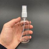 JUNIBELIW JUNİBELİW 4 Adet Çok Amaçlı Şeffaf 100ML Sprey Fısfıs Kolonya Dezenfektan Cam Şişe Fıs Fıs 4x100ml
