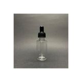Juniberry 6 Adet 30 ml Şeffaf Pet Plastik Şişe Kapaklı Cam Damlalıklı Boş Çok Amaçlı Esans Yağ Şişesi 6x30ml