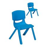Junior 2 Adet Ergonomik Konforlu Anaokulu Kres Cocuk Sandalyesi - Mavi