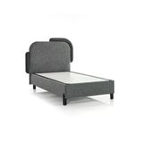 Junior Bedding Smart Model Tek Kişilik Sandıklı Baza Başlık Seti, Modern Baza Ve Başlık Takımı, Depolama Alanlı (Yatak Yoktur.)