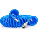 Junıor Jaklı Spiral Hava Hortumu 5x8 mm PE 30 Mpa Basınca Dayanıklı 7,5 Metre Uzunlukta