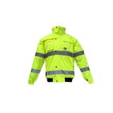 JUNİOR JUNIOR JN1021/P Waterproof Fosforlu Kolu Çıkmalı Polarlı Pilot Mont Sarı L beden