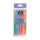 Junıor Ultra Pastel Çift Uçlu Kuru Boya Kalemi 12 Li 24 Renk