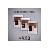 JUNN Glutensiz Karabuğday Ekmeği, Çekirdekli 3x1000gr Mayasız, Aktive Edilmiş Karabuğday Tohumu