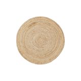 Juno ECH 01 R Naturel - El Dokuma Çift Taraflı Naturel Jüt Halı