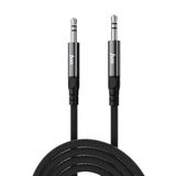 Juo 2 mt Stereo 3.5 mm TRS Jack Örgülü Aux Ses Kablosu