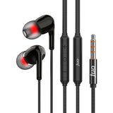 Juo 3.5mm Jack Girişli Mikrofonlu Kablolu Kulak Içi Kulaklık - Siyah