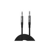 Juo 3 mt Stereo 3.5 mm TRS Jack Örgülü Aux Ses Kablosu