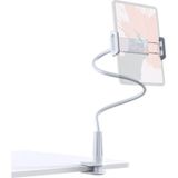 Juo 70 cm Akrobat Esnek Tablet ve Telefon Tutucu Stand Beyaz
