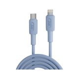 Juo JCBS271 27w Usb Type-c To Lightning Apple Uyumlu iPhone iPad Silikon Hızlı Şarj Ve Data Kablosu Mavi 1 Metre