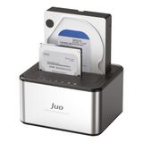 Juo JHD32 USB 3.0 Çift Yuvalı 2.5" ve 3.5" inç SATA HDD SSD Offline Clone Docking Station Klon Fonksiyonlu Disk İstasyonu