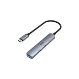 Juo Type-C 4 Portlu USB 3.0 / USB 2.0 Çoklayıcı Dönüştürücü Hub JHB20C
