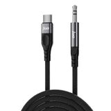 Juo Usb Type-C To 3.5Mm Jack Aux Stereo Trs Ses Kablosu 1 Metre-Ambalaj Hasarlı Sıfır Ürün