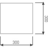 JUPITER 18W 30X30 Backlight Panel LED Samsung 6500K Jupıter - 6500K - Beyaz