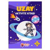 Jüpiter Çocuk Yayınları Uzay Keşfi Aktivite Kitabı | Çocuklar İçin | 4-7 Yaş | 32 Sayfa | Etkinlik Kitabı