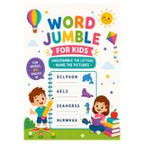 Jüpiter Çocuk Yayınları Word Jumble for Kids | 7-10 Yaş İngilizce Kelime Bulmaca Kitabı | 256 Eğitici Bulmaca | 66 Sayfa
