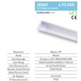 Jupiter Jk60 18w 3000k Sarı Işık Bant Armatür