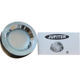 Jupiter Jüpiter Sıva Altı Alüminyum Krom Camlı Spot JH624 - K - Sarı
