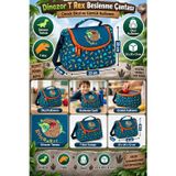 Jurassic World Dinozor T Rex Beslenme Çantası Çocuk Öğrenci Okul Yemek Çantası 22X20x12 Cm