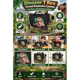 Jurassic World Dinozor T Rex Termal Beslenme Çantası Çocuk Okul Yemek Çantası 22X20x12 Cm