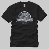Jurassic World Erkek Tişört - XXL - Siyah