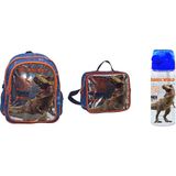 Jurassic World Jurassıc Park Sırt Çantası ,beslenme Çantası ve Su Matarası