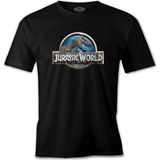 Jurassic World Siyah Erkek Tshirt - XL