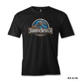 Jurassic World Siyah Erkek Tshirt