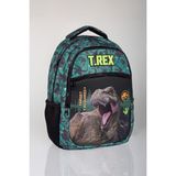 Jurassic World x Dekomus "t-Rex Force Collection" Jurassıc World Lisanslı Ortopedik Ilkokul Çantası - 1 - 12M-Krem