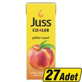 Juss Cooler Şeftali Meyve Suyu 200 ml 27'li