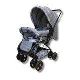Jusso Dido Comfort Line Çift Yönlü Bebek Arabası Gri