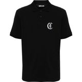 Just Cavalli 76PM650 S Jc Gothic Ric Erkek Polo T-Shirt - 760AGG17 - Siyah