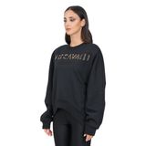 Just Cavalli Baskılı Siyah Kadın Sweatshırt 77PAIE15
