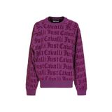 Just Cavalli Baskılı Sweatshirt, S, 5003220084, Siyah, kadın