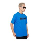 Just Cavalli Bisiklet Yaka Açık Mavi T-Shirt, M, 5003099243, Açık Mavi, Erkek