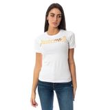 Just Cavalli Bisiklet Yaka Baskılı T-Shirt, S, 5003068689, Siyah, Kadın