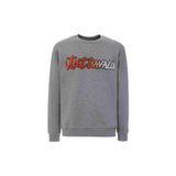 Just Cavalli Bisiklet Yaka Gri Erkek Sweatshirt, Gri, S