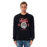 Just Cavalli Bisiklet Yaka Sweatshirt, S, 5003115332, Siyah, erkek