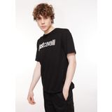 Just Cavalli Bisiklet Yaka T-Shirt, L, 5003115308, Siyah, Erkek