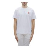 Just Cavalli Bisiklet Yaka T-Shirt, L, 5003166352, Beyaz, Erkek