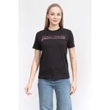 Just Cavalli Bisiklet Yaka T-Shirt, M, 5003068686, Siyah, Kadın