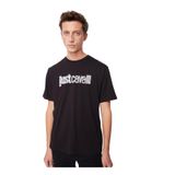 Just Cavalli Bisiklet Yaka T-Shirt, M, 5003099258, Siyah, Erkek
